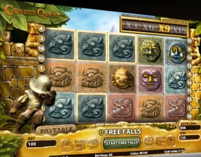 Gonzo's Quest Online-Spielautomat